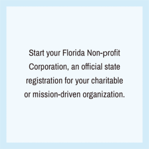 New Florida Non-profit Corporation
